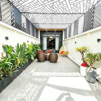 NHÀ PHỐ CHÂN DÀI MÊNH MANG, 4.1X29M, SÂN ĐẬU 2 Ô TÔ, GẦN PHÚ MỸ HƯNG