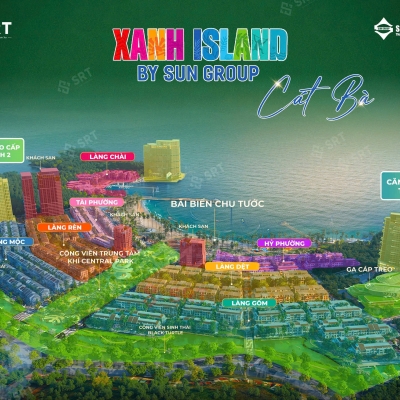 Hot! Duy nhất 5 suất ngoại giao giá tốt đặt trước ngày mở bán đợt 1 Sun Cát Bà Xanh Island