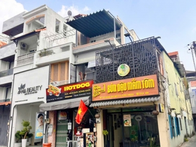 Nhà 2 MT 173 Đặng Văn Ngữ, Phường 14, Phú Nhuận, MT 20m, 4,1x26m, Cn 97,6 m2, trệt 2 lầu, ST sau, 18,5 tỷ TL