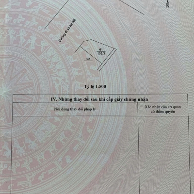 103M MẶT MƯƠNG ĐỒNG ÔNG - ĐAN PHƯỢNG - HÀ NỘI. SÁT TRỤC TÂY THĂNG LONG.