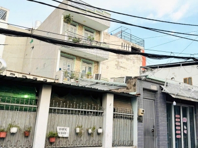 Nhà hẻm 380/4 Nguyễn Văn Khối, Phường 9, Gò Vấp, Hẻm 6m thông, 4,9x20,5m, Cn 52,9 m2, trệt 2 lầu, 1 kiot 5x9,2m, 6PN, 7,26 tỷ TL
