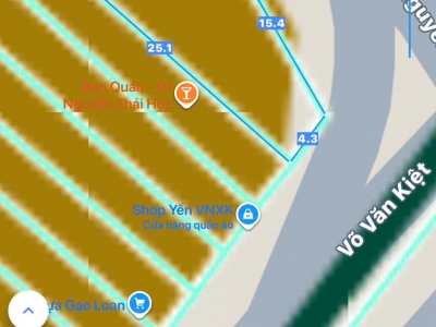 BÁN SIÊU PHẨM MTKD 40M Đ.VÕ VĂN KIỆT, P.CẦU ÔNG LÃNH, QUẬN 1 - NGANG 15M*20M FULL THỔ - CĂN GÓC 2 MẶT TIỀN LỚN HIẾM - GIANG GIANG:0938676685