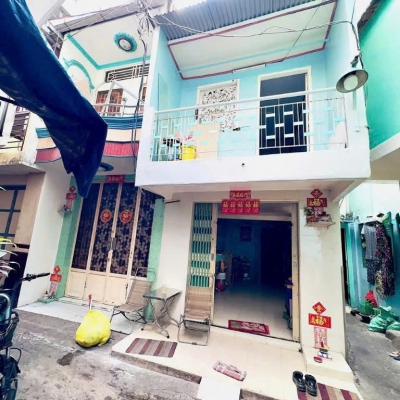 Nhà 56.5m2 hẻm Tùng Thiện Vương P13Q8