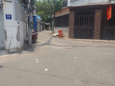 Bán đất 99m2  tặng nhà cấp 4 củ tiện xây mới, hẻm cách măt tiền 8m Nguyễn Duy Trinh,Bình Trưng Tây,Thủ Đức LH 0906227839
