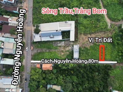 ???? CHỈ 850 TRIỆU – đất xã Trảng Bom, Đồng Nai, 100m2