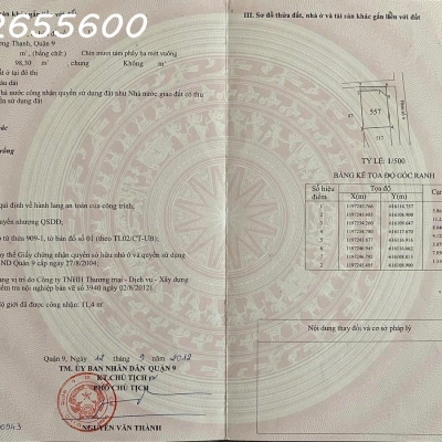 Bán nhà riêng tại Lò Lu, Trường Thạnh, Quận 9, HCM, giá 4.9 tỷ, 98m2, chính chủ, Hot