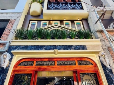 Nhà hẻm 221/9 Lê Đức Thọ, Phường Gò Vấp, Phường 17 cũ, Hẻm 3,5m thông, 4x10,6m, Cn 42,2 m2, trệt lửng 3 lầu, ST, 4PN, 5WC, 1P Xông hơi, Full nội thất, 9,45 tỷ TL