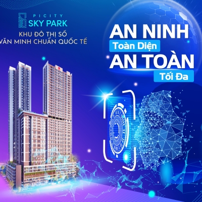 GIÁ HỜI! căn hộ Picity Sky Park Phạm Văn Đồng 2PN1WC 60m2 giá chỉ từ 1,9 tỷ gần Gigamall, NH hỗ trợ vay 70%