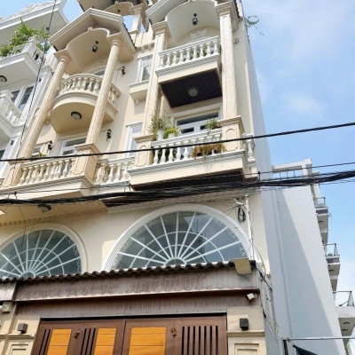 Nhà hẻm 1416/31/43B Lê Đức Thọ, Phường 13, Gò Vấp, Hẻm 6m thông, 4x15m, Cn 59,5 m2, trệt lửng 3 lầu, ST, 4PN, 7WC, Full nội thất, 8,6 tỷ TL