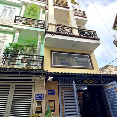 Nhà 2 MT hẻm 965/27/13D Quang Trung, Phường 14, Gò Vấp, Hẻm 4,5m, 4,12x13m, Cn 60,1 m2, trệt lửng 3 lầu, ST, 4PN, 5WC, 7,28 tỷ TL