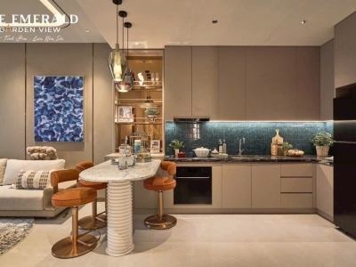 Chỉ cần 239tr( 15%) sở hữu ngay căn hộ resot TP HCM The EmErald Garden View Thuận An.