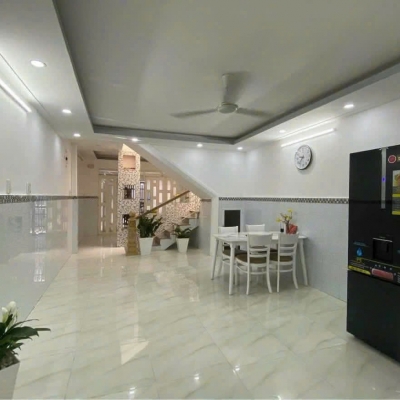 Nhà hẻm 417/69/52 Quang Trung, Phường 10, Gò Vấp, Hẻm 3,7m, 4x14m, Cn 54,7 m2, trệt 1 lầu, 3PN, 2WC, Nội thất, 5,4 tỷ TL