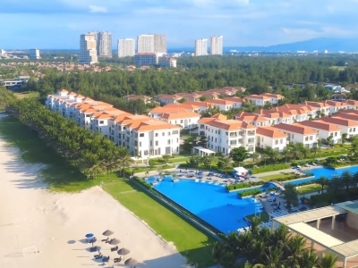 ĐẤT BIỂN TÂN TRÀ - DT 305M (15x20) - SẴN NHÀ 2 TẦNG KINH DOANH - 22 đ