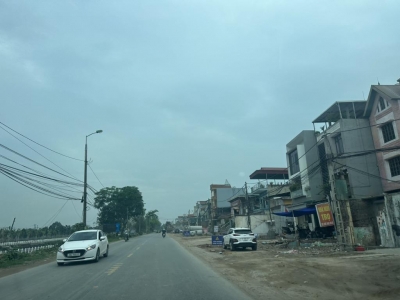 ĐƯỜNG Ô TÔ - ĐẤT VUÔNG ĐẸP - CÁCH TRỤC CHÍNH KINH DOANH  50M - TIỆN ÍCH BẠT NGÀN