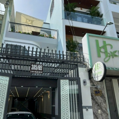 Nhà hẻm 385/65 Lê Văn Thọ, Phường 9, Gò Vấp, Hẻm 6m thông, 4x20,5m, Cn 81,6 m2, trệt 2 lầu, ST, 4PN, 5WC, 10,8 tỷ TL