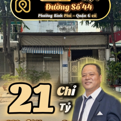 ????NHÀ CẤP 4 NGANG 8M  MT KHU BÌNH PHÚ  Q.6  Tìm Nhà Phố - timnhapho.vn