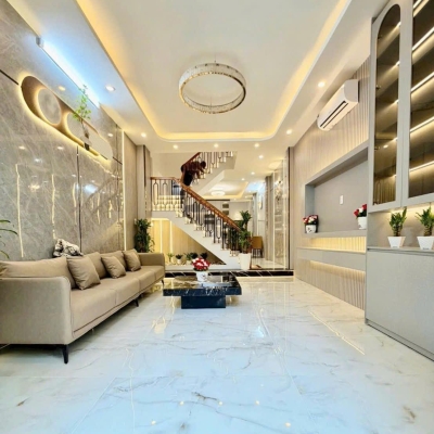 Nhà đẹp hẻm 1942 Huỳnh Tấn Phát, 4x14m, 5.8 tỷ, tặng nội thất tiền tỷ