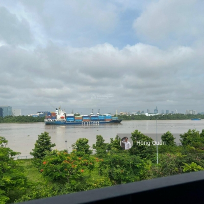 Cho thuê mặt bằng KD Trần Quý Kiên mặt tiền sông SG. Đảo Kim Cương, DT: 20x21m. Trệt, lầu trống sẵn