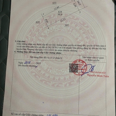 ????50,9m đất tại Trung Châu _ Liên Minh _ Hà Nội????.