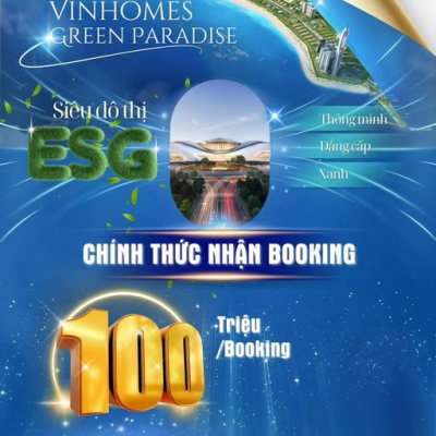 VINHOMES GREEN PARADISE – CẦN GIỜ ✨???? Đại đô thị biển gần 2.890ha – “thiên đường nghỉ dưỡng” ngay tại TP.HCM ???????? Đợt 1 ra mắt: Liền kề & Biệt thự cao cấp
???? Tiện ích đẳng cấp quốc tế:
????️♂️ Sân golf 27 lỗ chuẩn quốc tế
???? Vinpearl Safari – v