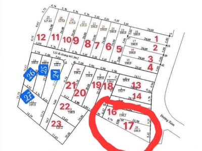 GIÁ GIẢM SỐC CHỈ 290 TRIỆU-BÁN ĐẤT CẨM LĨNH, BA VÌ, HÀ NỘI