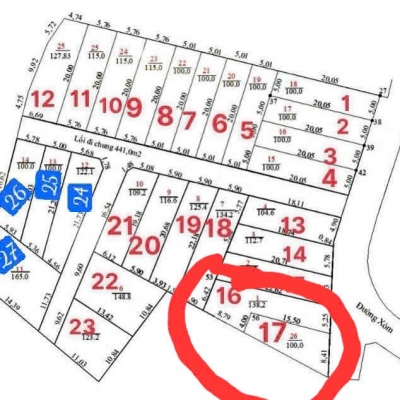 GIÁ GIẢM SỐC CHỈ 290 TRIỆU-BÁN ĐẤT CẨM LĨNH, BA VÌ, HÀ NỘI