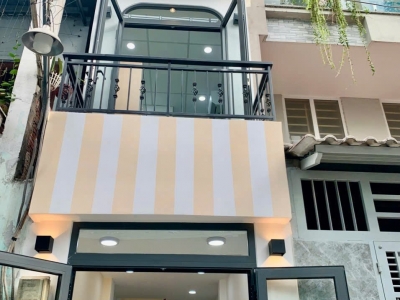 Nhà hẻm 297/43/31 Phan Huy Ích, Phường 14, Gò Vấp, Hẻm 4m, Cn 17 m2, trệt 1 lầu, 2PN, 2WC, Full nội thất, 2,5 tỷ TL