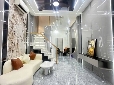 Bán nhà 4 tầng HXH đường Phạm Văn Chiêu 60m2(4*15) vào ở ngay sát Chợ Thạch Đà chỉ 6 tỷ