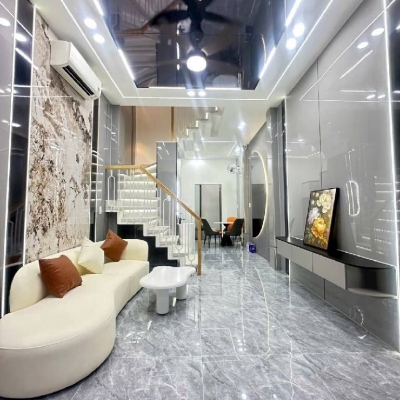 Bán nhà 4 tầng HXH đường Phạm Văn Chiêu 60m2(4*15) vào ở ngay sát Chợ Thạch Đà chỉ 6 tỷ