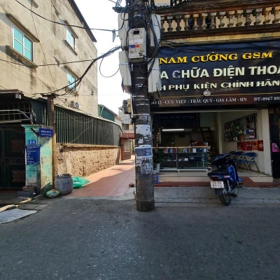 Tôi có một mảnh đất nhỏ xinh ở Trâu Quỳ – TDP Cửu Việt, rộng 45m², giá tốt. Lh 0989894845