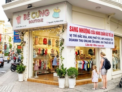 SANG NHƯỢNG CỬA HÀNG QUẦN ÁO TRẺ EM – VỊ TRÍ ĐẸP KHU PHỐ TÂY, ĐƯỜNG NGUYỄN THỊ MINH KHAI, NHA TRANG