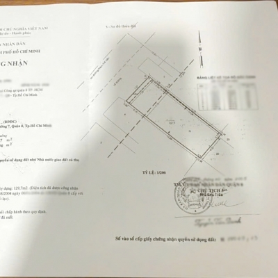 Bán nhà 7x19.5m, Mặt Tiền Phạm Thế Hiển P7 Q8