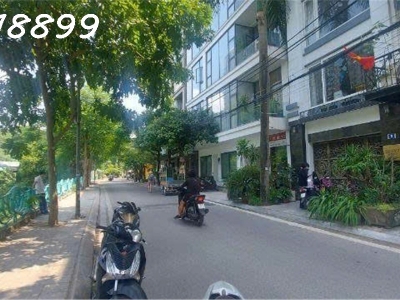 BÁN TÒA NHÀ VĂN PHÒNG SIÊU ĐẸP MẶT PHỐ QUẢNG KHÁNH -TÂY HỒ - 100M x 9 TẦNG THANG MÁY - MT 7,1M - VỈA HÈ ĐÁ BÓNG - CHO THUÊ 150 TR/TH