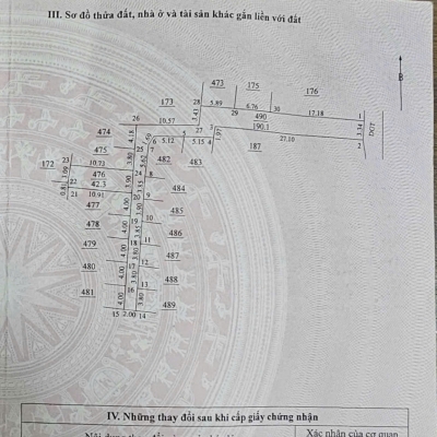 Đứa em cần bán 42.3m đất Thọ An, Đan Phượng. Gần tỉnh lộ 417, điểm xe Bus