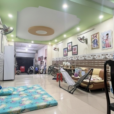 O1918 ???? nhà Mặt tiền Tân Thới Nhất 12 Q12, SHR, Vuông, 2 tầng, 4.2x25m, 8.x tỷ x nhỏ