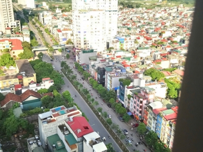 Cho thuê căn hộ  Hoà Phát Tân Mai 65m2, 2 ngủ, 2 WC, Full đồ, 12 Triệu, có slot ô tô