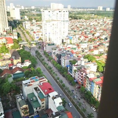 Cho thuê căn hộ  Hoà Phát Tân Mai 65m2, 2 ngủ, 2 WC, Full đồ, 12 Triệu, có slot ô tô
