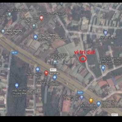 CHÍNH CHỦ CẦN BÁN ĐẤT SAU CHỢ,DT 72m2 GẦN UBND PHƯỜNG PHƯỚC TÂN – TP BIÊN HÒA – ĐỒNG NAI