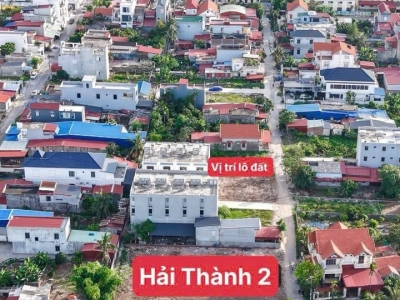 Bán lô đất hiếm Hải Thành 2 – Dương Kinh, đường nhựa 10m, giá chỉ 2.x tỷ! ZALO 0567 222 555