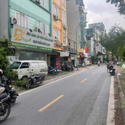 Bán đất mặt phố sông sét 106M 2 mặt ô tô kinh doanh hoàng mai
