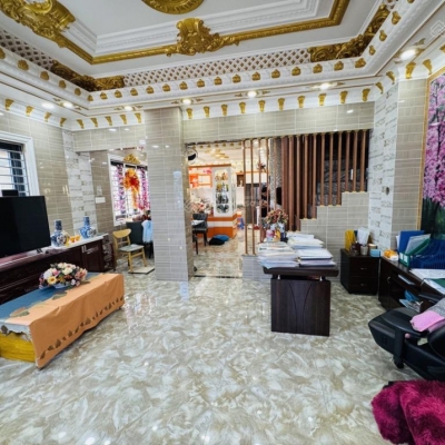 BÁN BIỆT THỰ LÔ GÓC 5 TẦNG, NGANG 10M - GARA Ô TÔ - THANG MÁY - CHỈ 32 TỶ - BÙI MINH TRỰC, QUẬN 8