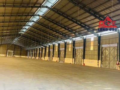XN128 cho thuê kho lưu hàng, khung thép tiền chế, phù hợp vận hành loigistic