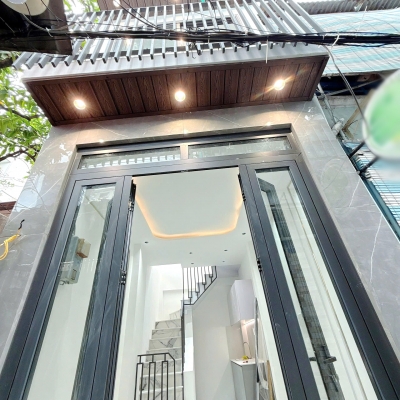 Nhà mới nhỏ gọn Sổ hồng riêng 1 lầu Nguyễn Duy P9Q8