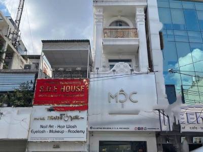 BÁN NHÀ MẶT PHỐ HUỲNH VĂN BÁNH, P.11, Q.PHÚ NHUẬN, 166M2, 6 TẦNG, 54 TỶ, SỔ HỒNG