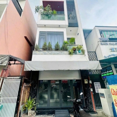 Nhà MT 494 Dương Quảng Hàm, Phường 6, Gò Vấp, MT 40m, 4x13m, Cn 51,8 m2, trệt 2 lầu, ST, 3PN, 3WC, Full nội thất, 15,8 tỷ TL