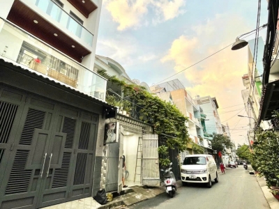 Nhà hẻm 549/85/16 Lê Văn Thọ, Phường 14, Gò Vấp, Hẻm 6m thông, 4x16,5m, Cn 66,2 m2, trệt 1 lầu, 7,5 tỷ TL