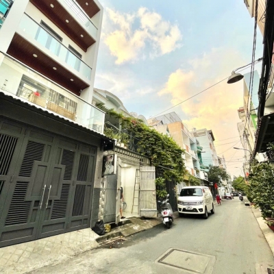 Nhà hẻm 549/85/16 Lê Văn Thọ, Phường 14, Gò Vấp, Hẻm 6m thông, 4x16,5m, Cn 66,2 m2, trệt 1 lầu, 7,5 tỷ TL