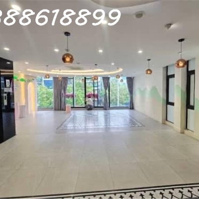 TÒA BUILDING LÔ GÓC MẶT PHỐ NGUYỄN VĂN HUYÊN - 100M² - 8 TẦNG THANG MÁY - MẶT TIỀN 10M