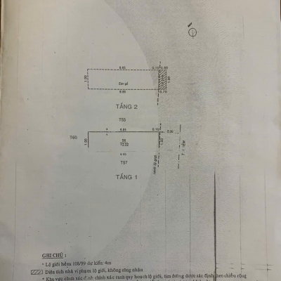 bán nhà  hẻm trước nhà 5m trần văn quang p 10 tân bình 1 trệt 1 lầu sổ hòng riêng giá 1,8 tỉ