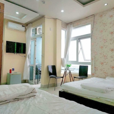 # Nhà Góc kiệt Ô tô, sát MT Ông Ích Khiêm gần Chợ Cồn, 60m2, 4 tầng, 5 căn Hộ, 6.x tỷ